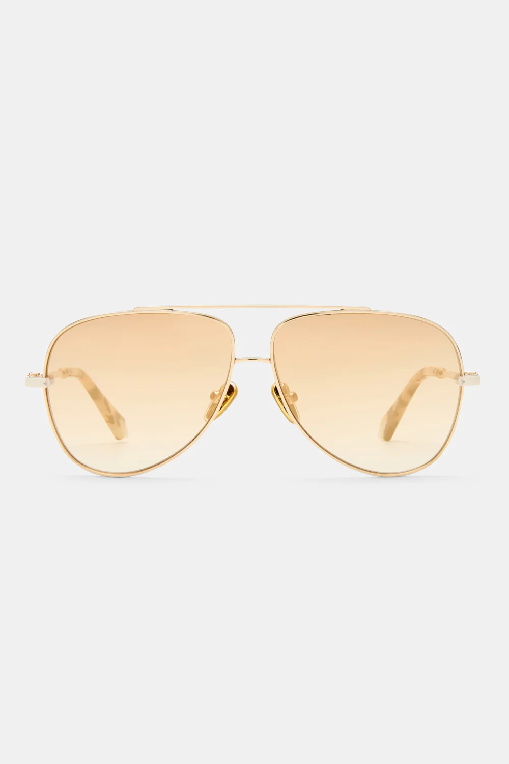 THE VOYAGE SUNGLASSES GOLD / NATURAL TORT - Image 4