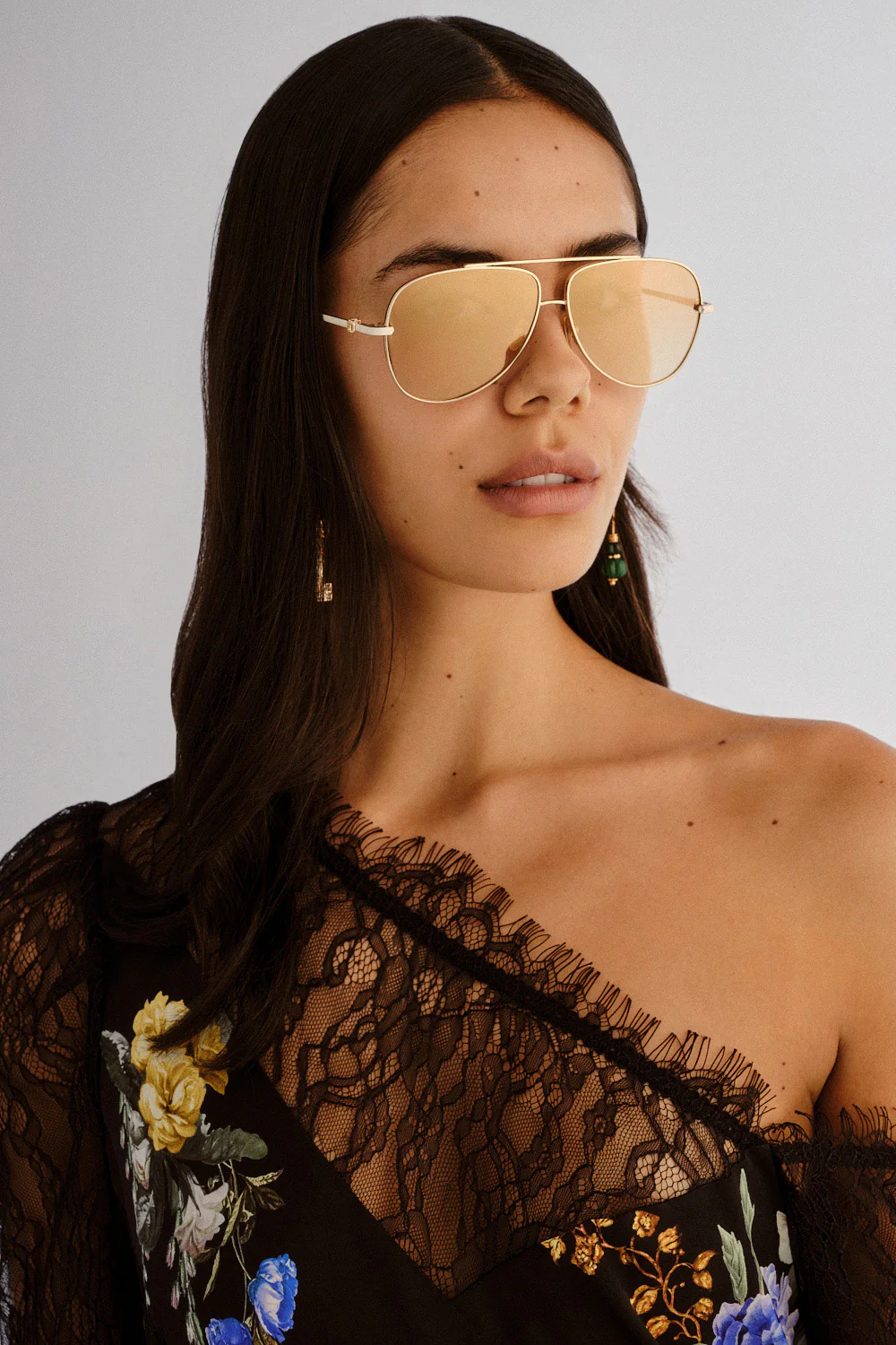 THE VOYAGE SUNGLASSES GOLD / NATURAL TORT - Image 7