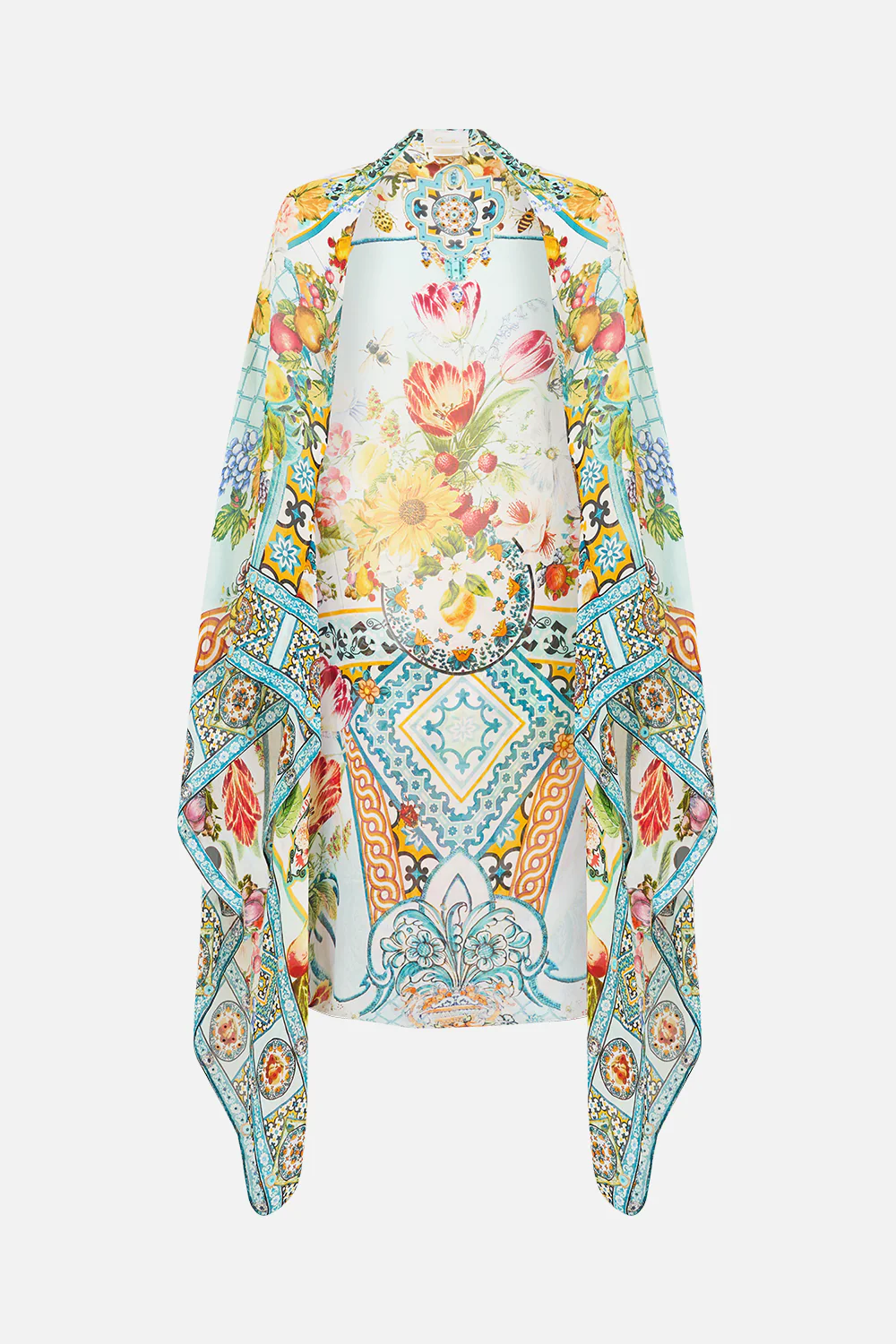 SILK CHIFFON SHRUG MAGIC OF THE MERCADO - Image 3