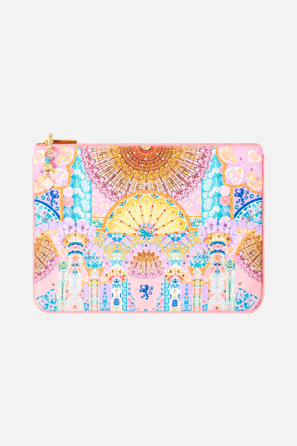 SMALL CANVAS CLUTCH HOWDY GAUDI - Image 3
