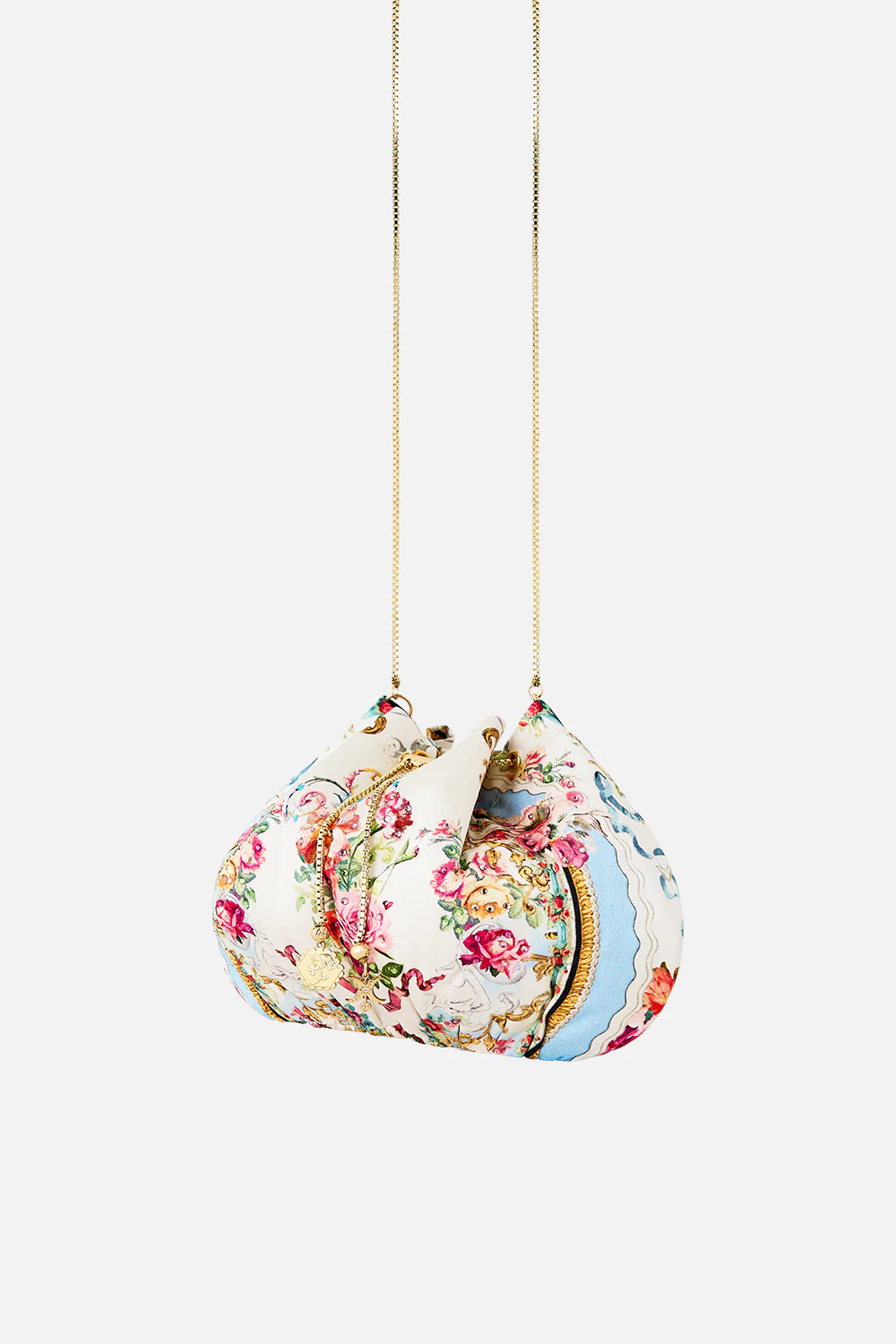 DRAWSTRING POUCH BAG WITH CHAIN STRAP TORERO LIBERTINE - Image 3