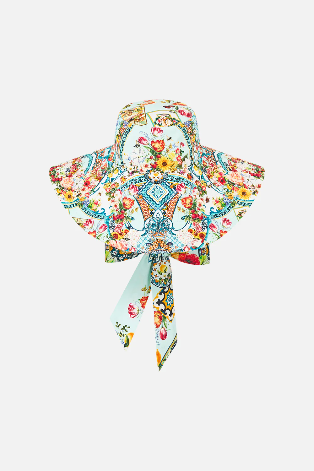 WIDE BRIM BUCKET HAT WITH TIE MAGIC OF THE MERCADO - Image 2