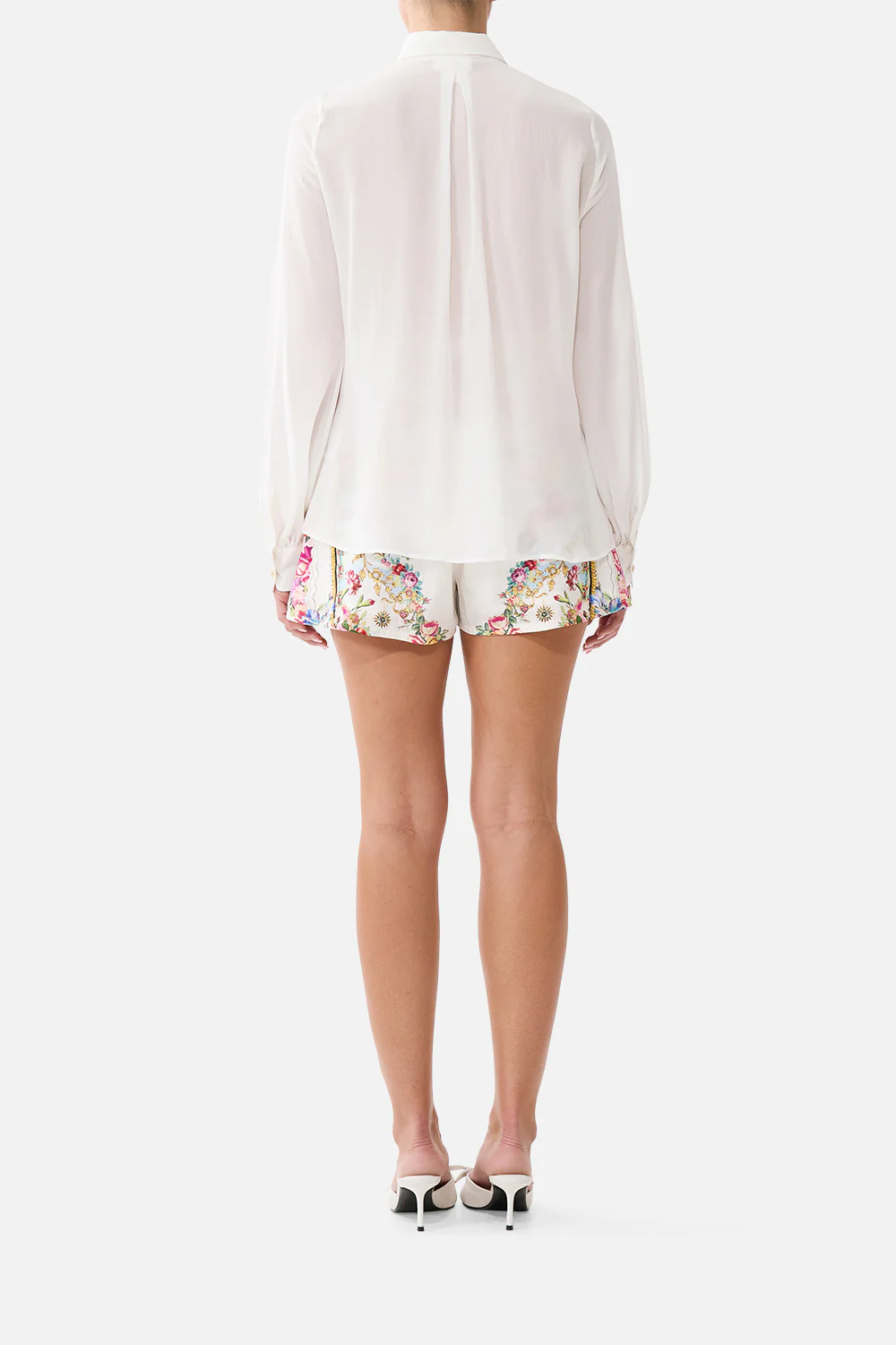 COLLARED SHIRT WITH FRILL NECK DETAIL TORERO LIBERTINE - Image 2