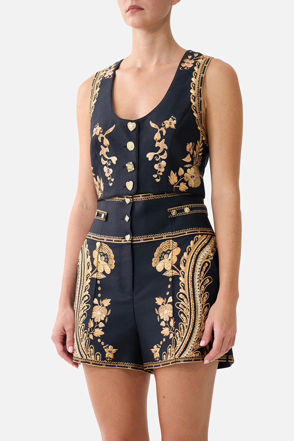 ROUND NECK WAISTCOAT TAURUS RISING - Image 5