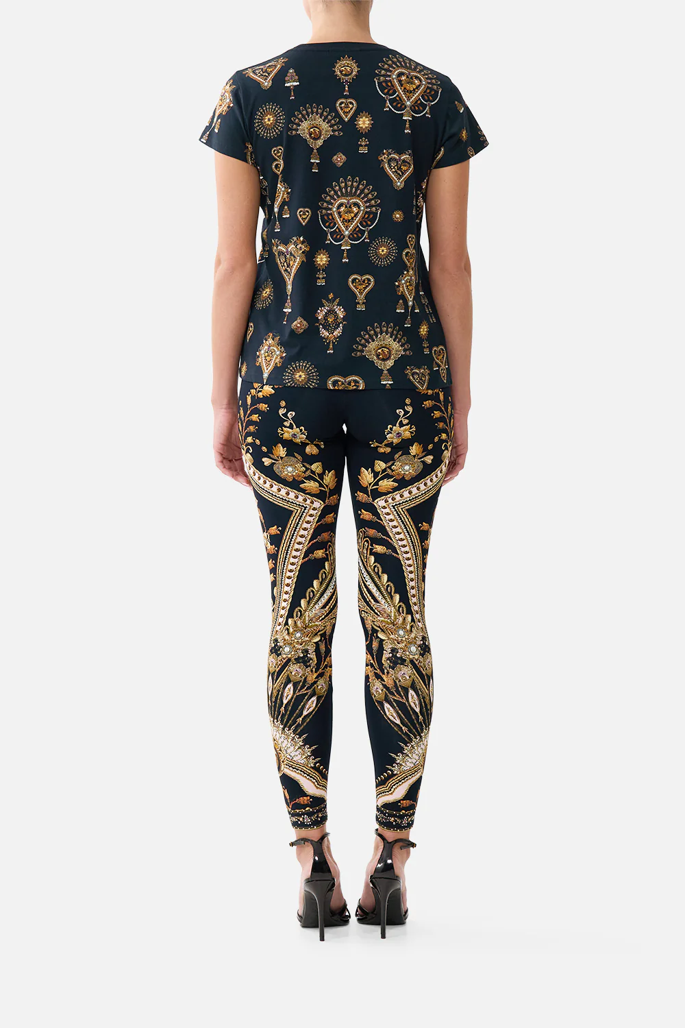 SLIM FIT ROUND NECK T-SHIRT TAURUS RISING - Image 2