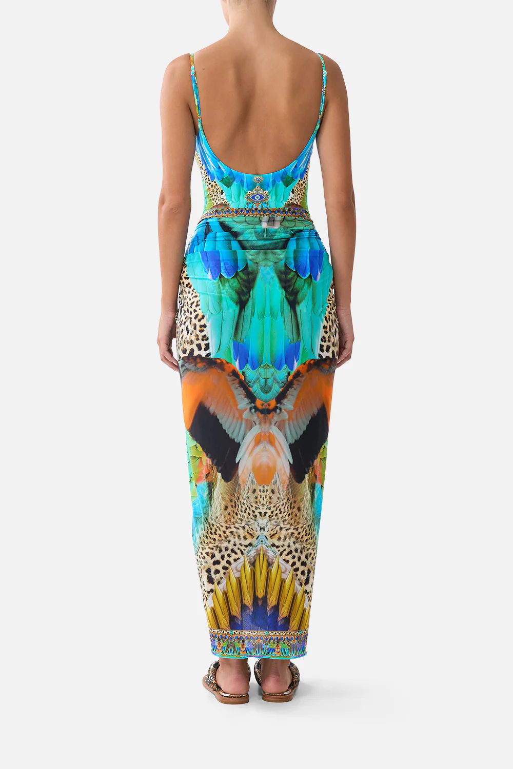 MULTI WEAR LONG SARONG JUNGLE FLIGHT - Image 2