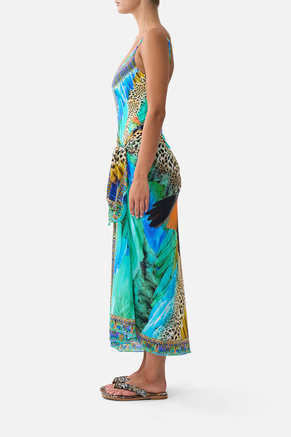 MULTI WEAR LONG SARONG JUNGLE FLIGHT - Image 4