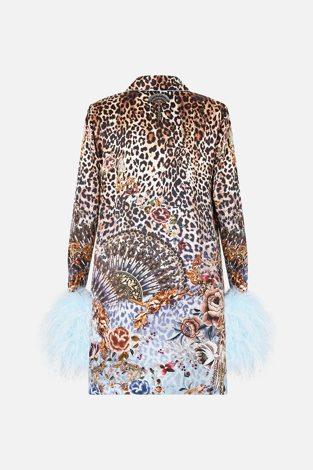 MINI SHIRT DRESS WITH FEATHERS FIESTA, SIESTA, REPEAT - Image 6