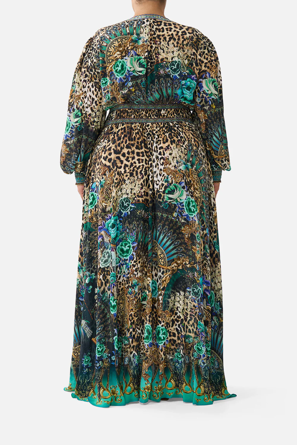 BUTTON DRESS WITH SHAPED WAISTBAND FLAMENCO EUPHORIA - Image 12