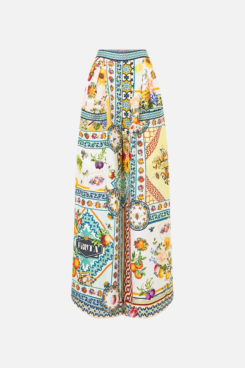 WIDE LEG TROUSER WITH FRONT POCKETS MAGIC OF THE MERCADO - Image 3