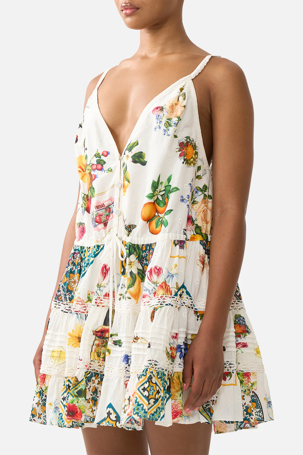 GATHER WAIST SHORT DRESS MAGIC OF THE MERCADO - Image 5