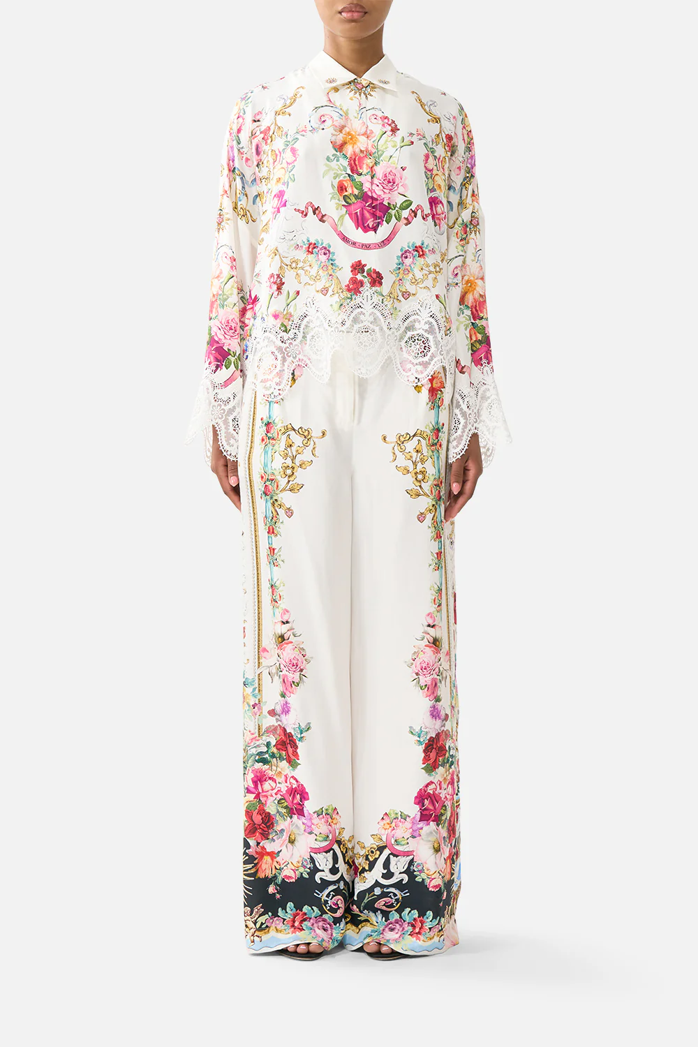 WIDE LEG WAISTED PANT TORERO LIBERTINE