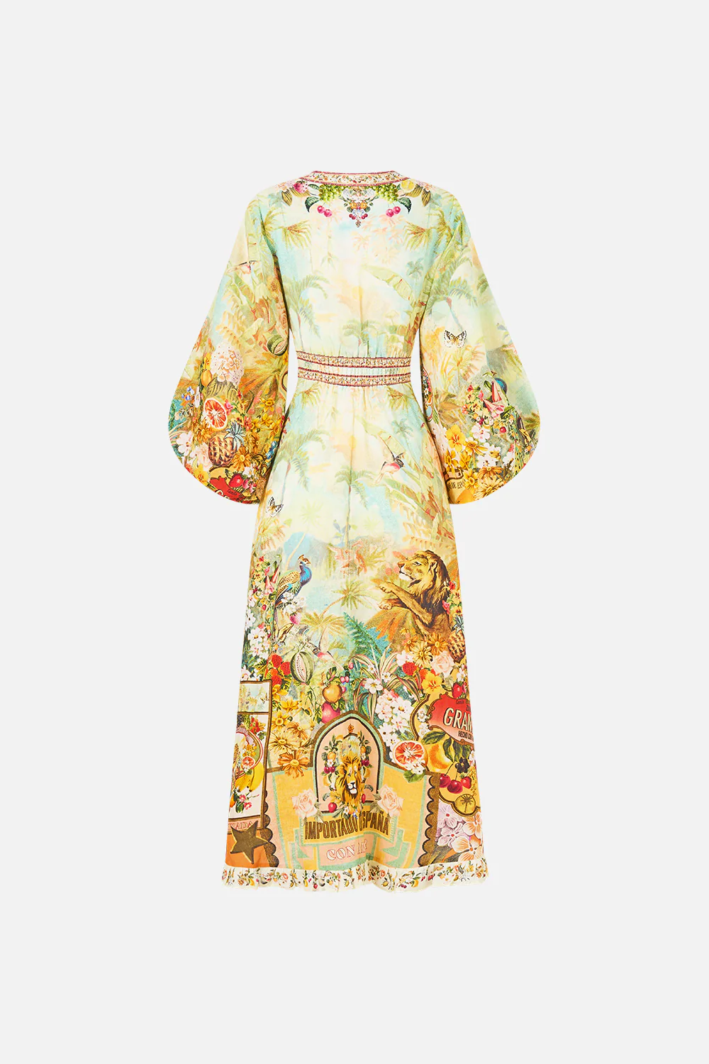 SHAPED WAISTBAND MIDI DRESS VA VA VINTAGE - Image 6