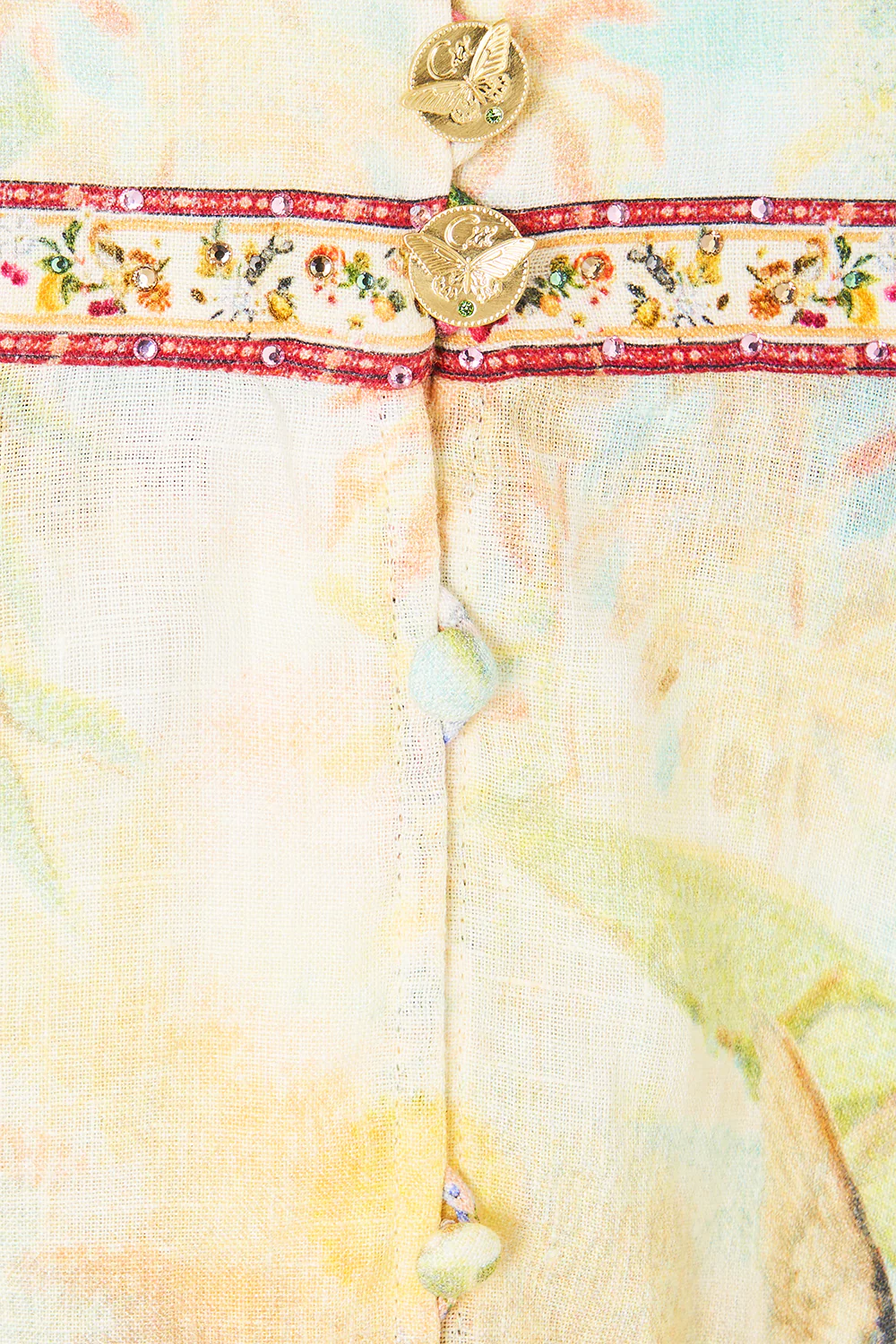 SHAPED WAISTBAND MIDI DRESS VA VA VINTAGE - Image 7