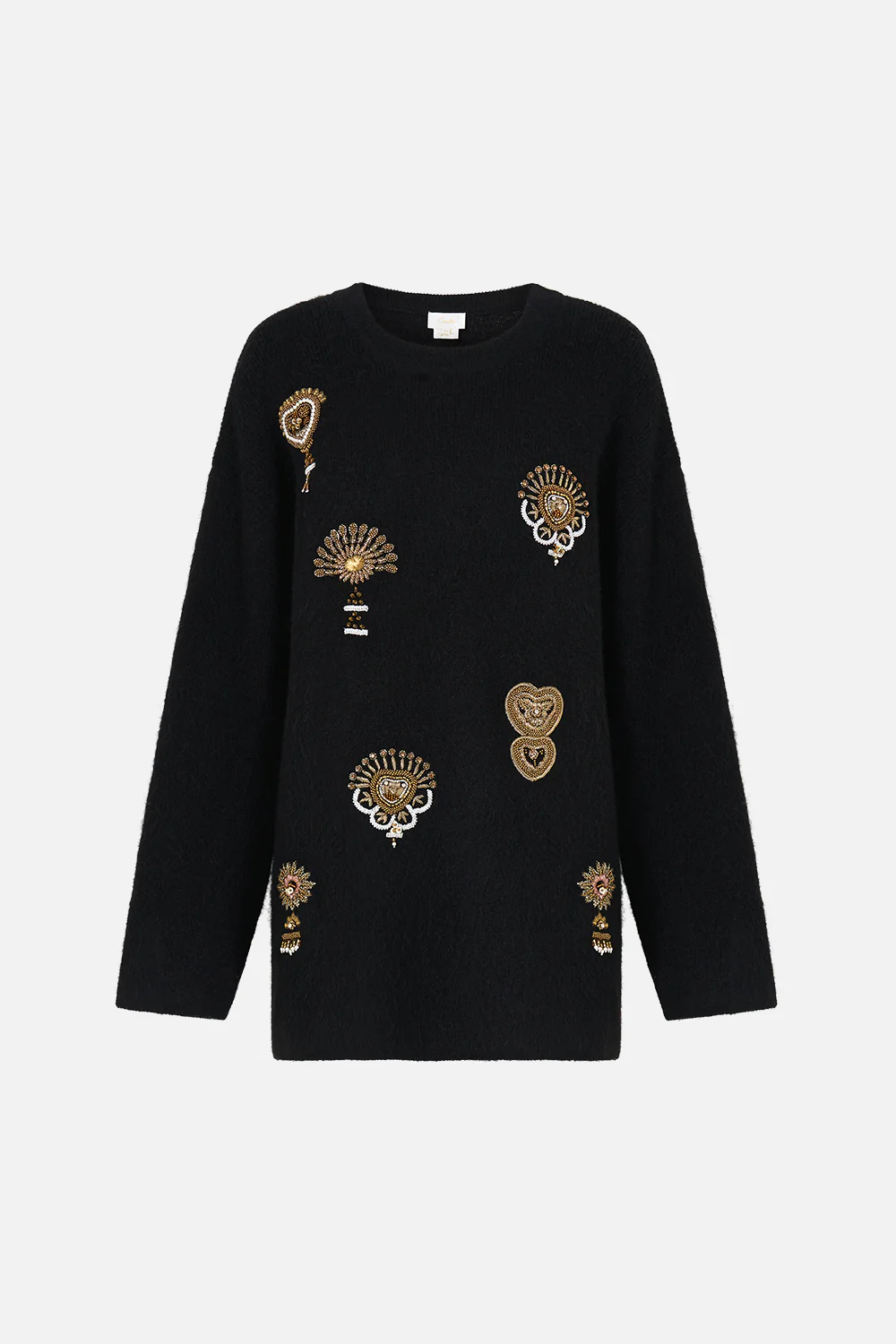 BOXY CREW NECK JUMPER TAURUS RISING - Image 3