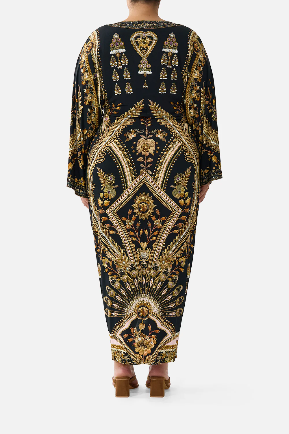 LONG SPLIT FRONT TWIST DRESS TAURUS RISING - Image 9