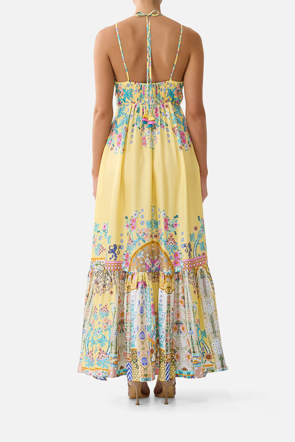 TIERED DRESS WITH HARDWARE BARCELONA BEBE - Image 2