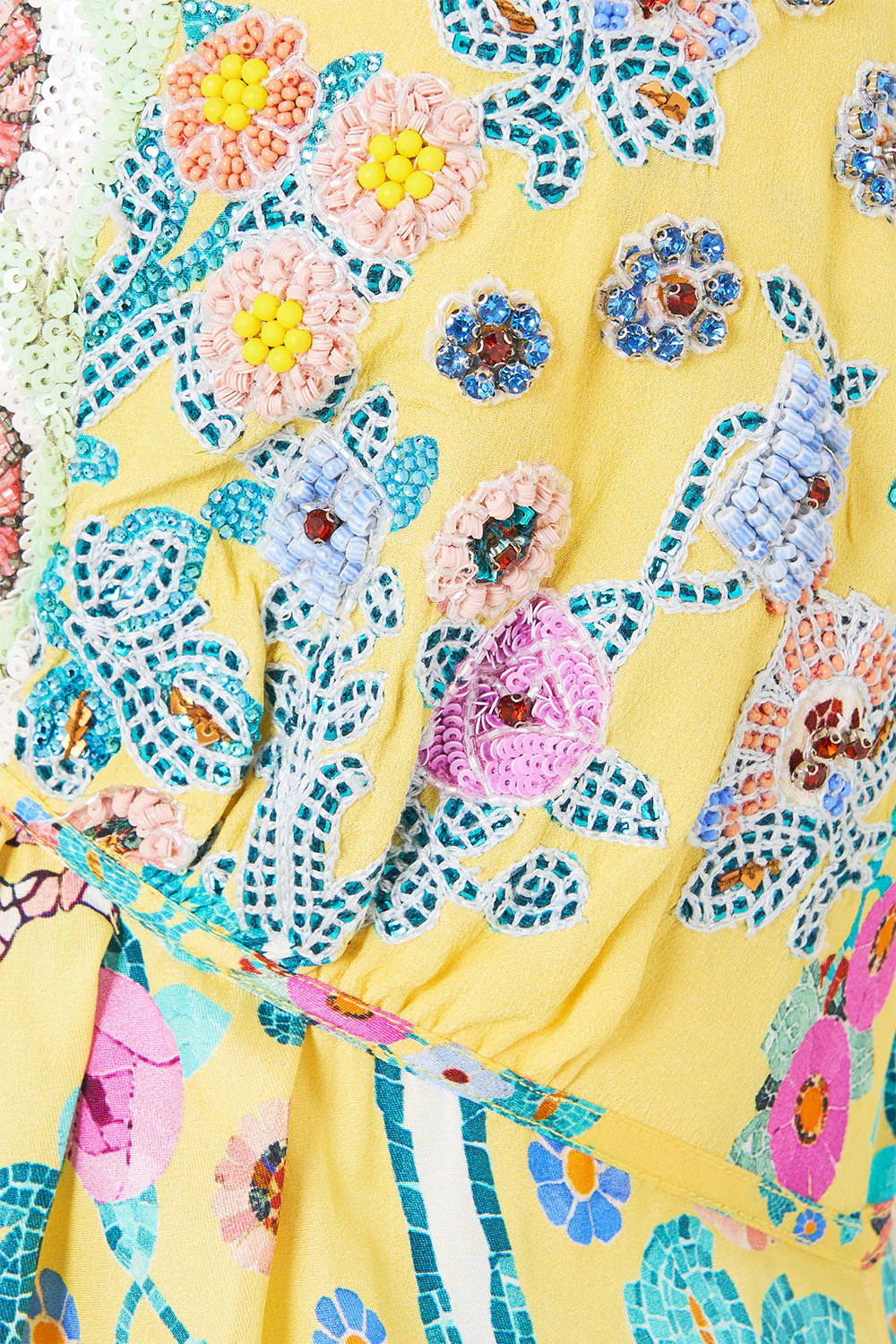 TIERED DRESS WITH HARDWARE BARCELONA BEBE - Image 7