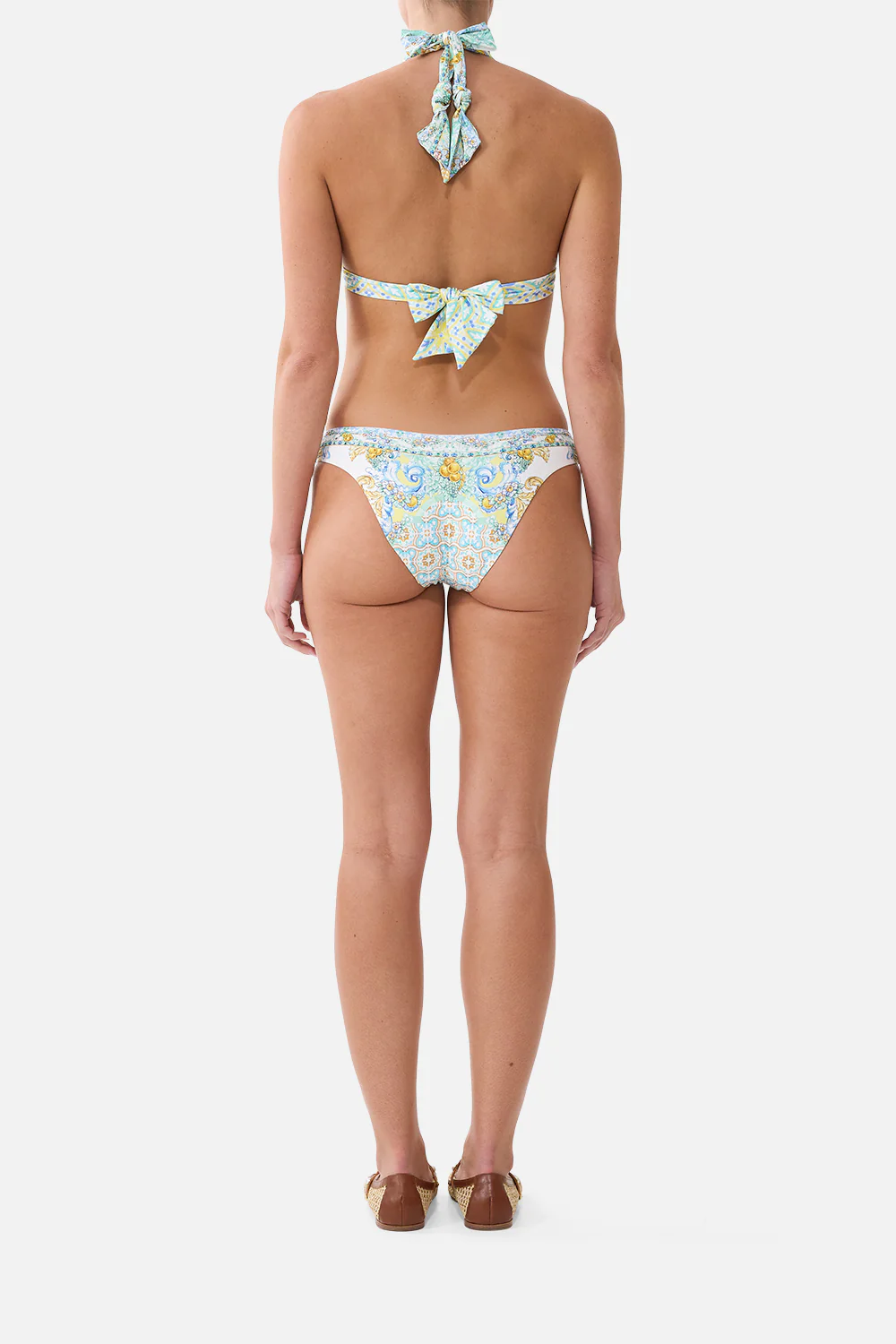 SOFT THICK TIE TRI BIKINI SET WITH TRIMS DIAL UP THE TILES - Image 2