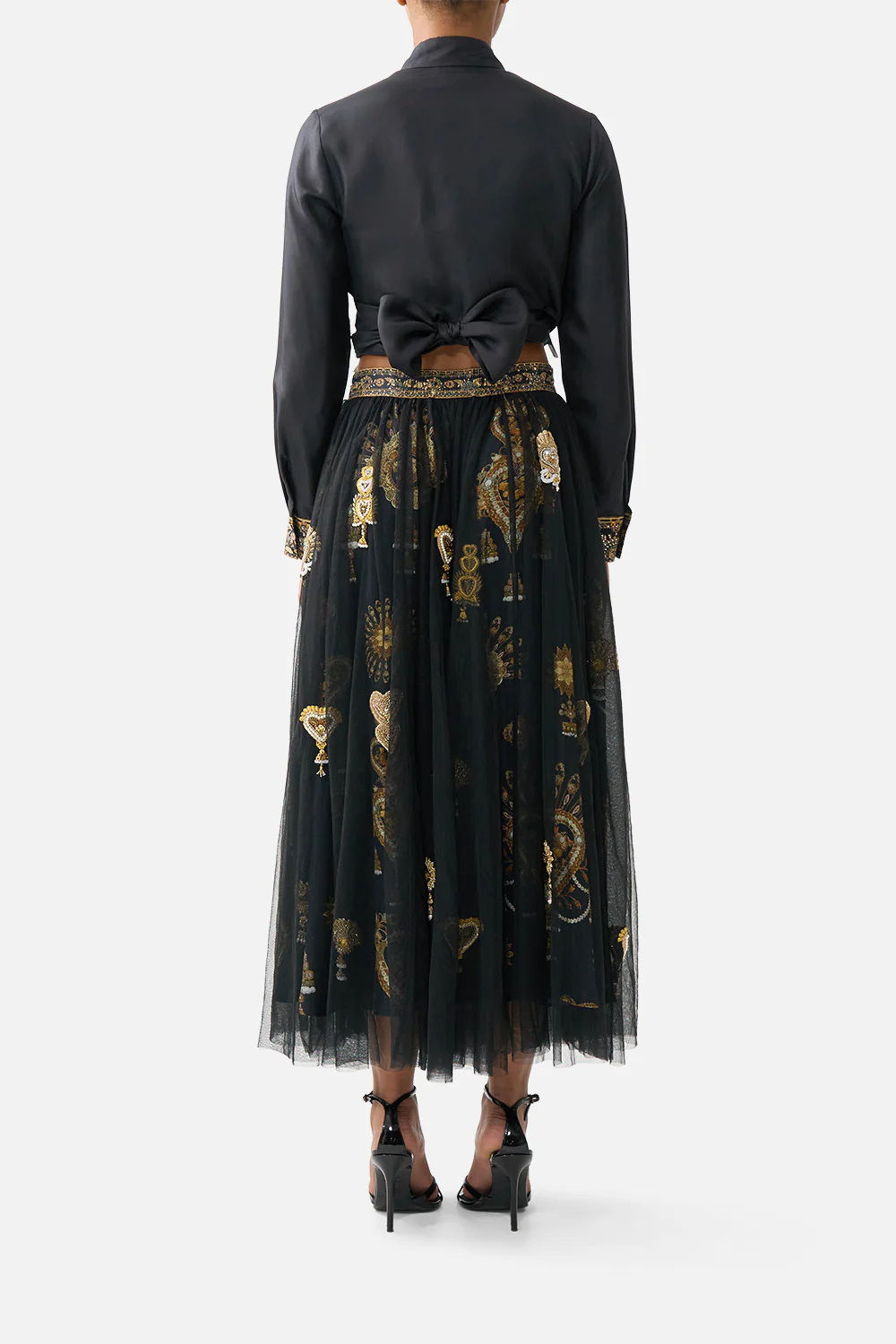 MIDI TULLE SKIRT TAURUS RISING - Image 2
