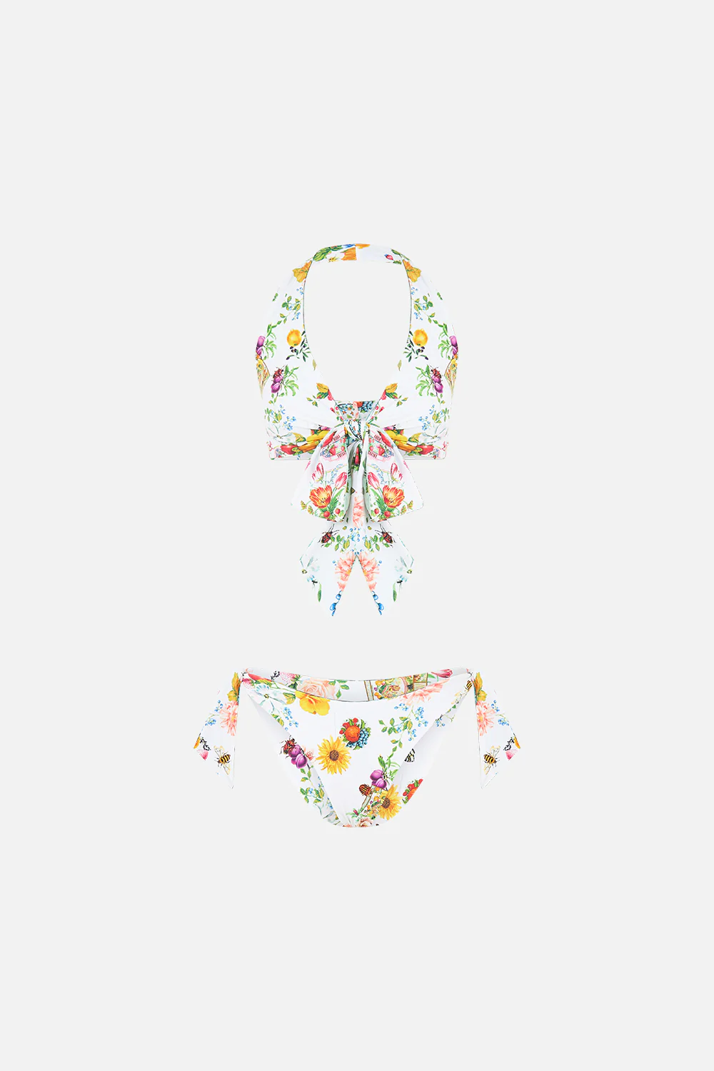 REVERSIBLE MULTI WEAR TIE HALTER BIKINI SET MAGIC OF THE MERCADO - Image 9