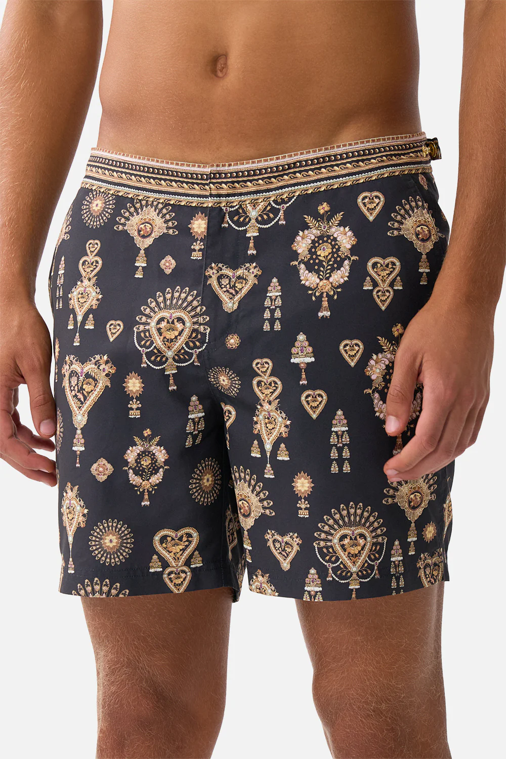 MID LENGTH BOARDSHORT WITH FIXED WAIST TAURUS RISING - Image 5