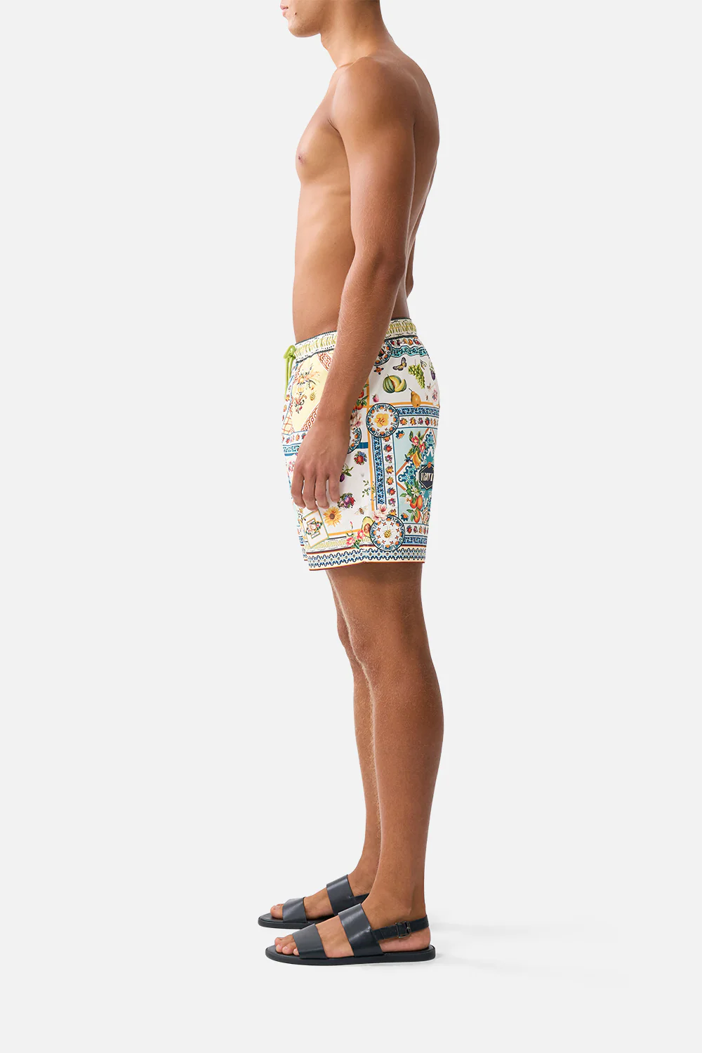 MID LENGTH BOARDSHORT WITH ELASTIC WAIST VIVA VALENCIA - Image 4