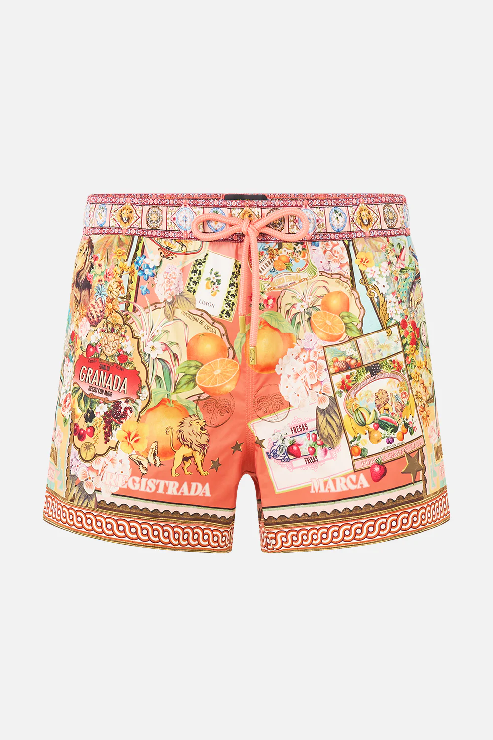 SHORT LENGTH BOARDSHORT WITH ELASTIC WAIST VA VA VINTAGE - Image 3