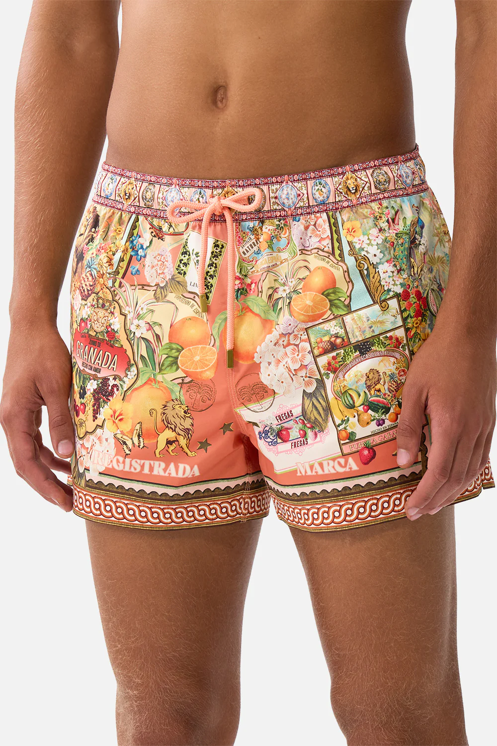 SHORT LENGTH BOARDSHORT WITH ELASTIC WAIST VA VA VINTAGE - Image 5
