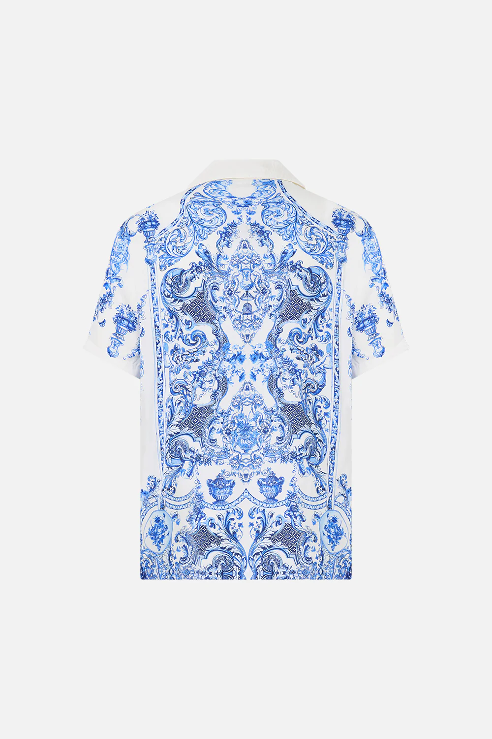 SHORT SLEEVE CAMP COLLARED SHIRT CERAMIC PANORAMIC - Image 6