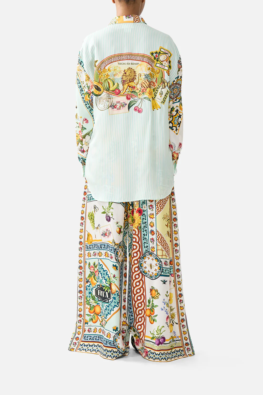 LONG SLEEVE OVERSIZED SHIRT WITH POCKET MAGIC OF THE MERCADO - Image 2