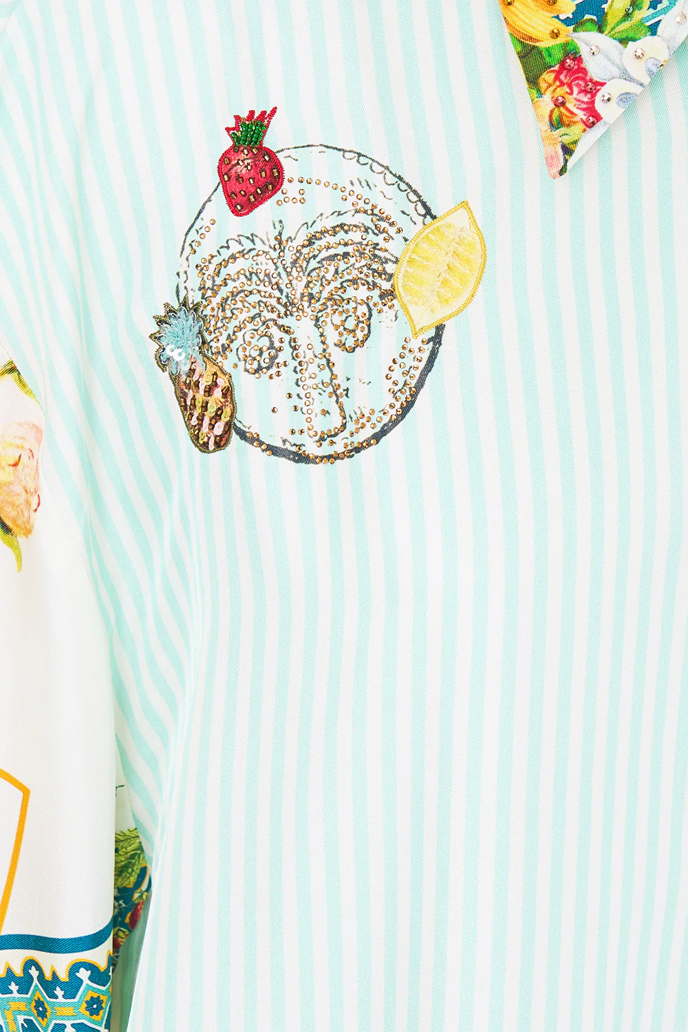 LONG SLEEVE OVERSIZED SHIRT WITH POCKET MAGIC OF THE MERCADO - Image 7