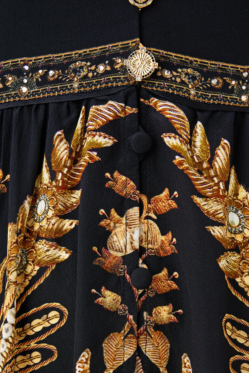 LONG BUTTON FRONT DRESS TAURUS RISING - Image 7