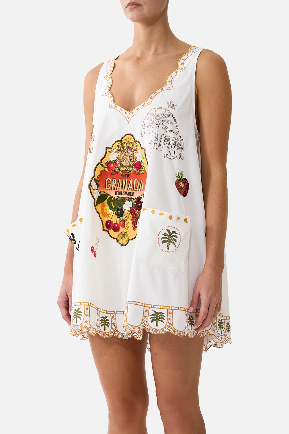 SHORT POCKET DRESS WITH LOW BACK VA VA VINTAGE - Image 5
