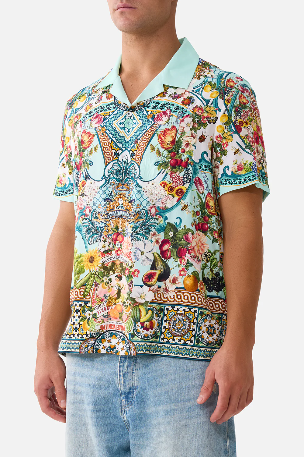 SHORT SLEEVE CAMP COLLARED SHIRT MAGIC OF THE MERCADO - Image 5