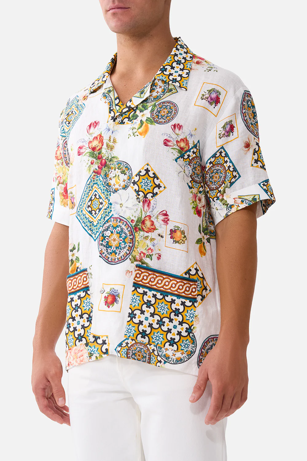 SHORT SLEEVE CABANA SHIRT MAGIC OF THE MERCADO - Image 5