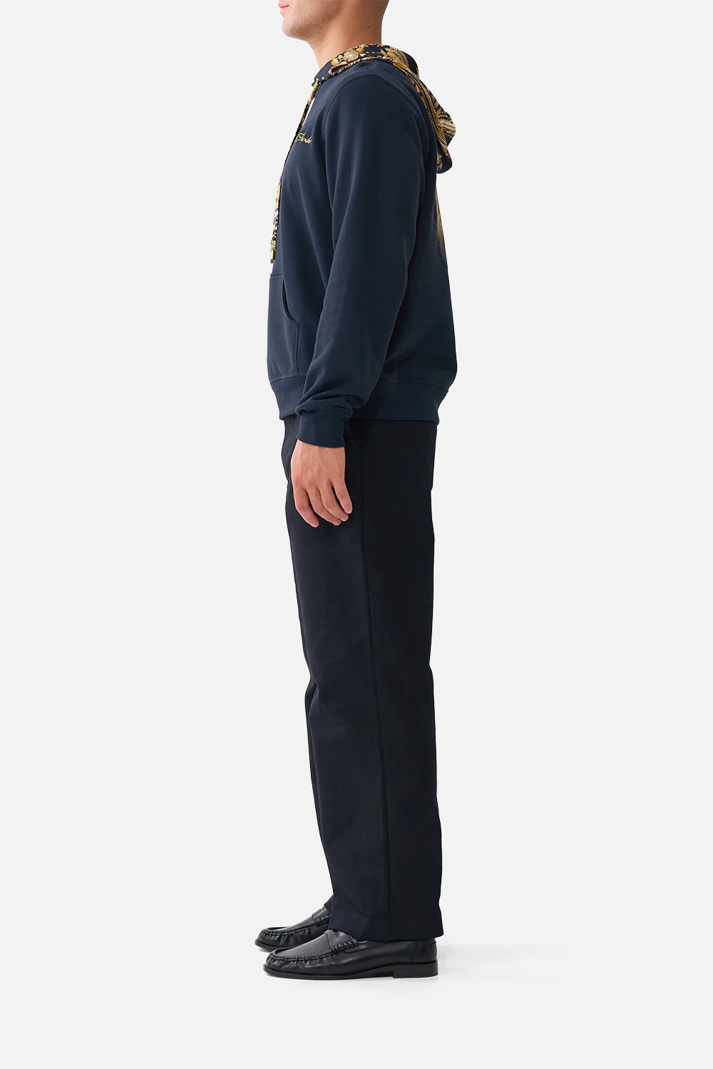 CONTRAST HOODED SWEATSHIRT TAURUS RISING - Image 4