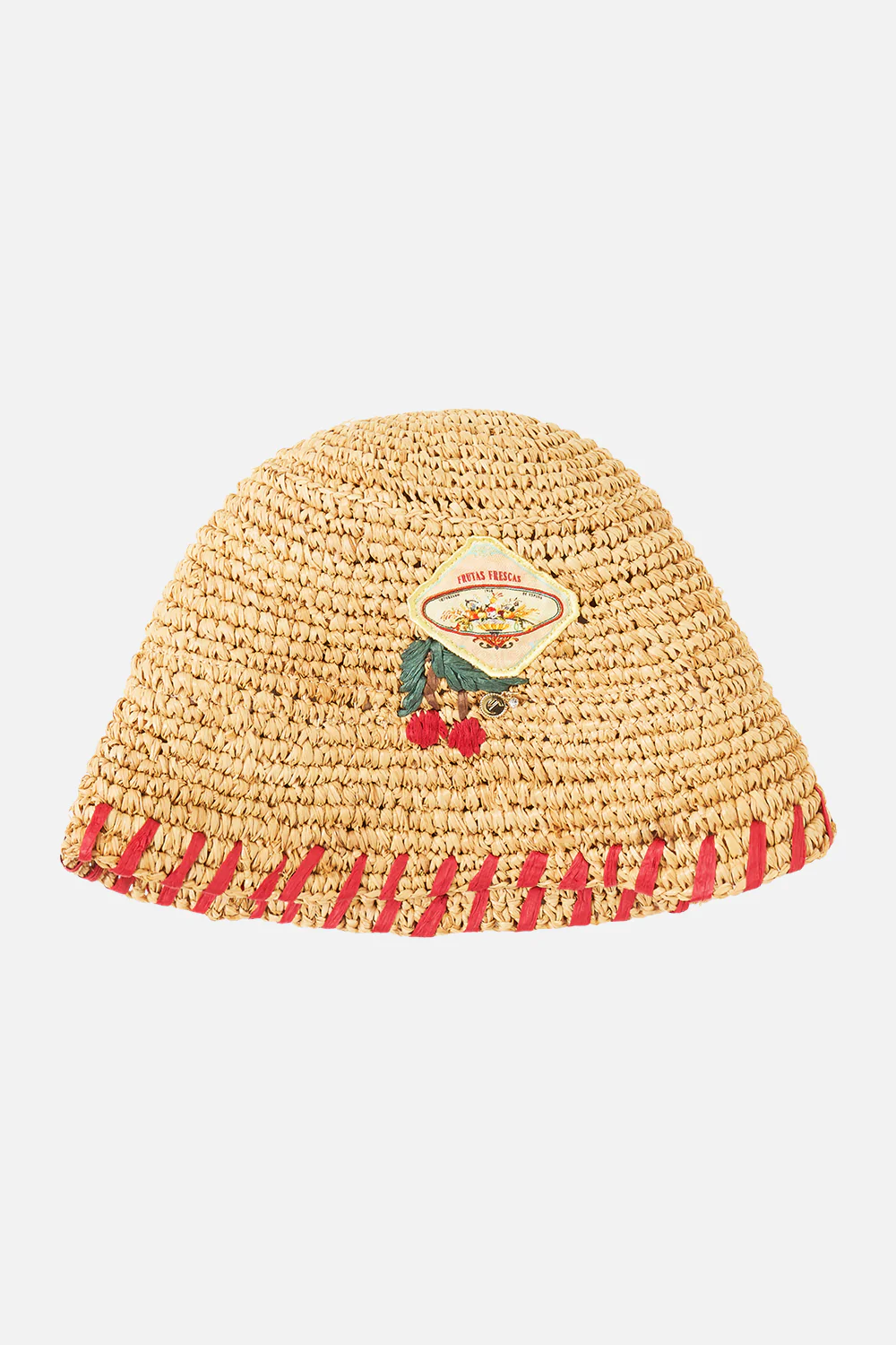 RAFFIA BUCKET HAT VA VA VINTAGE - Image 3