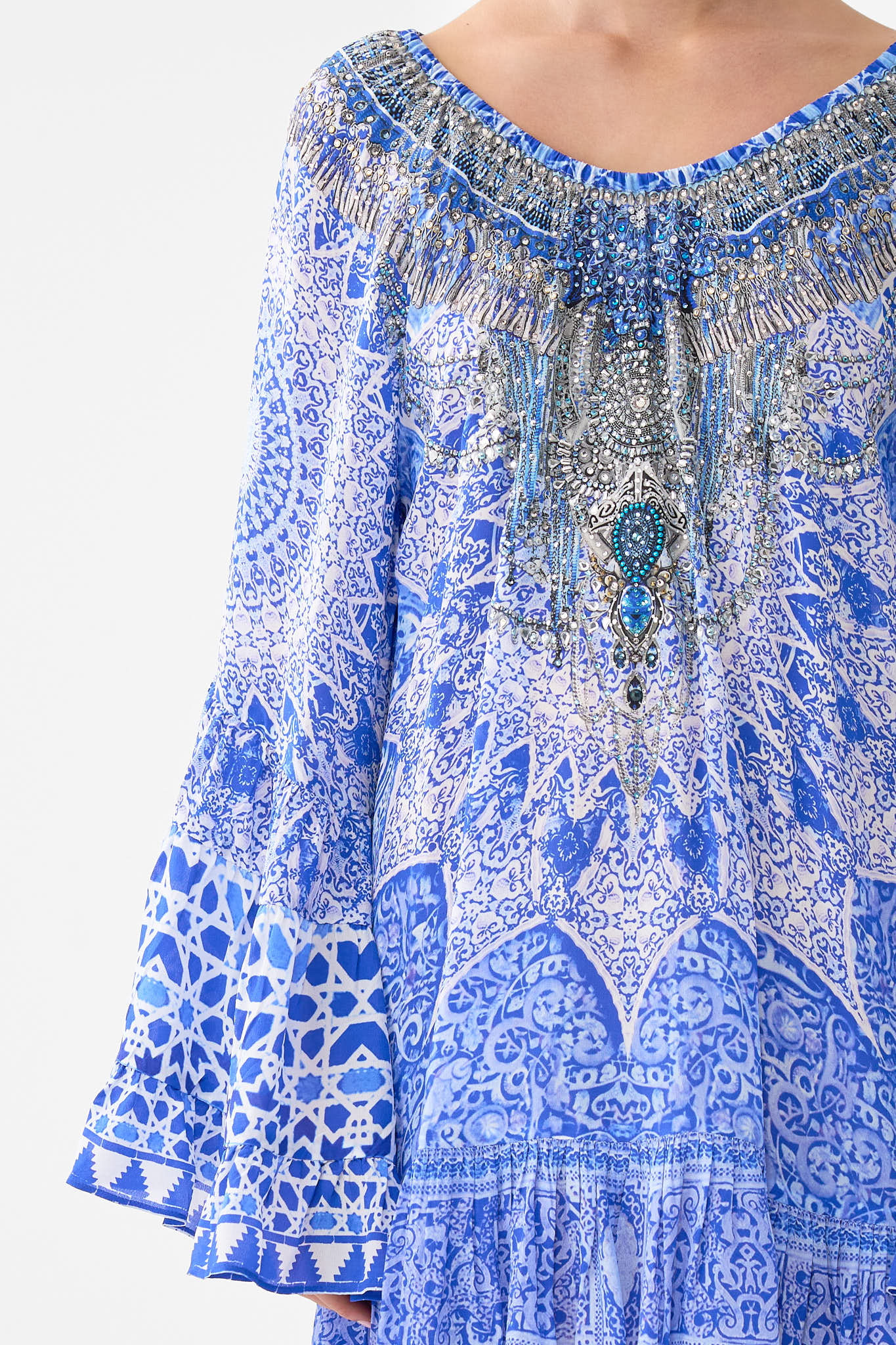 A-LINE FRILL DRESS THE BOSPHOROUS - Image 6