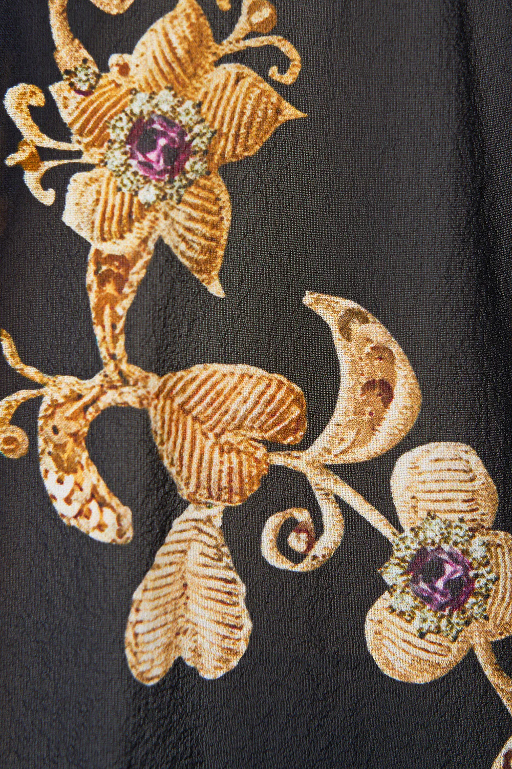 COLLARED SHIRT WITH FRILL NECK DETAIL TAURUS RISING - Image 7