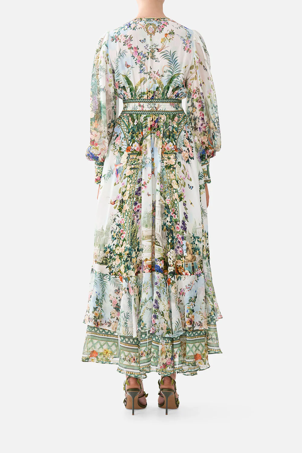 LONG BUTTON FRONT DRESS ART FOR THE EMPRESS - Image 2