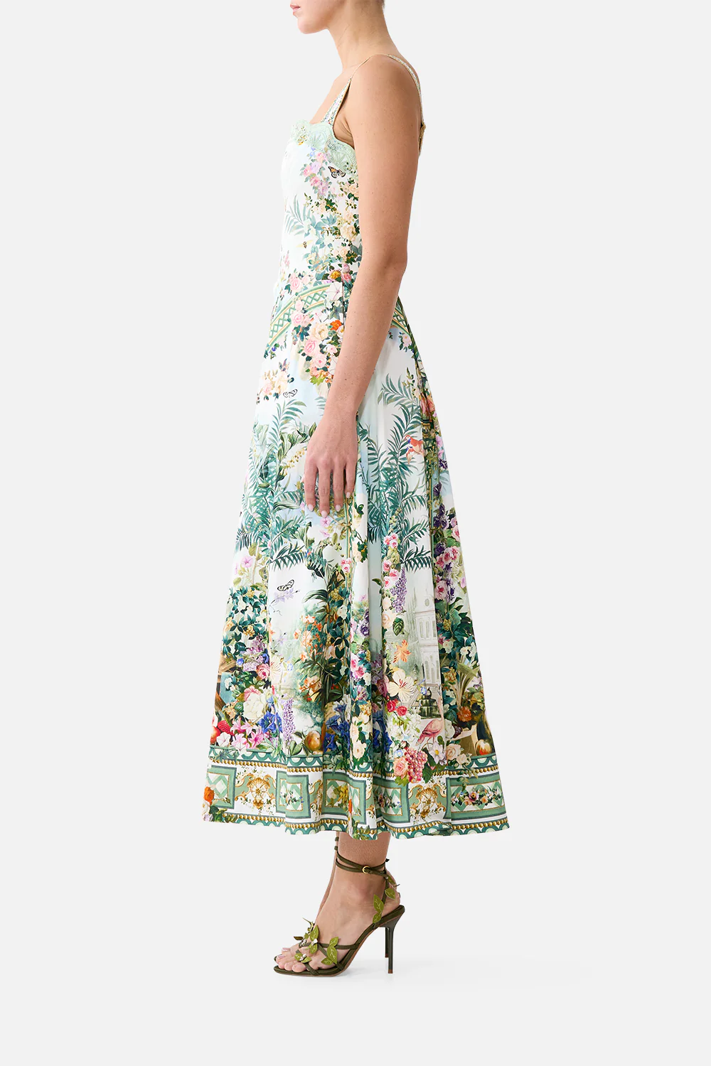 LONG FIT AND FLARE DRESS ART FOR THE EMPRESS - Image 4