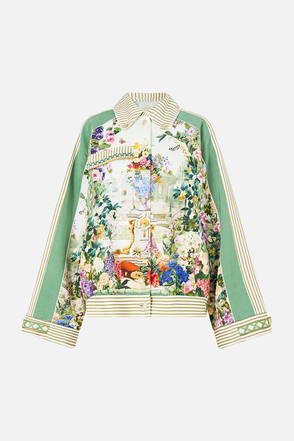 BOXY BUTTON FRONT JACKET WITH POCKET DETAIL ART FOR THE EMPRESS - Image 3