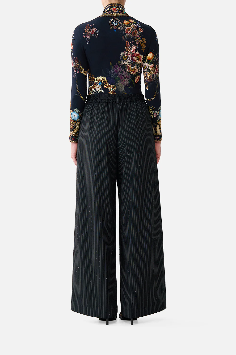 JERSEY TURTLENECK NIGHT GARDEN - Image 2