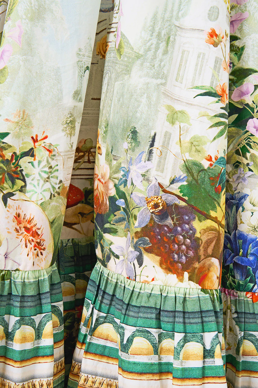 FRILL NECK DRESS WITH HARDWARE ART FOR THE EMPRESS - Image 7