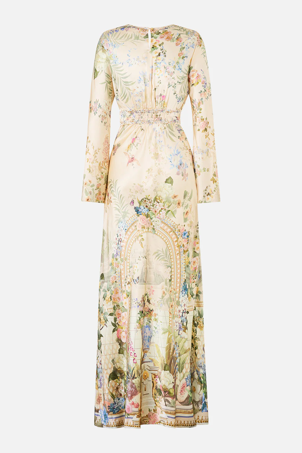 V NECK DRESS WITH FLARED SLEEVE MIDSUMMER MASTERPIECE - Image 6