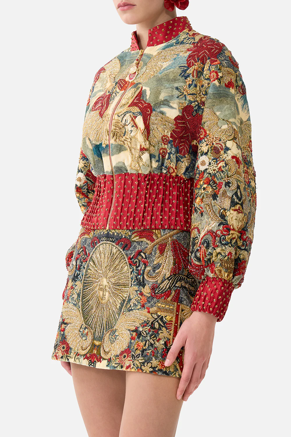 CROPPED BOMBER JACKET MEET ME AT THE MET - Image 5