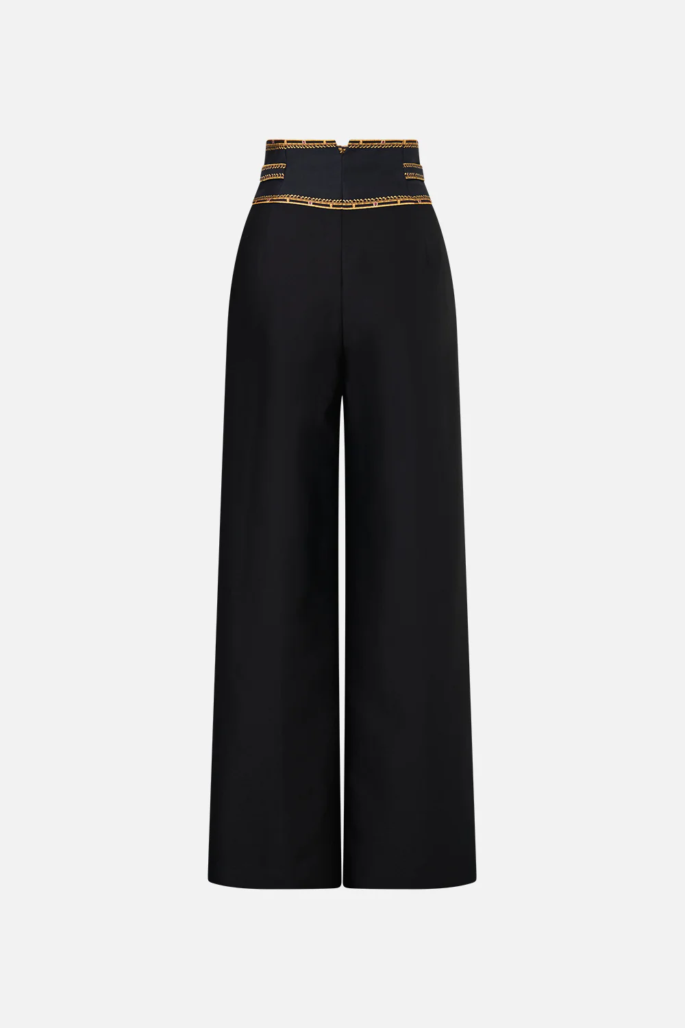 TAILORED PANT WITH WAIST BUTTON DETAIL TAURUS RISING - Image 6