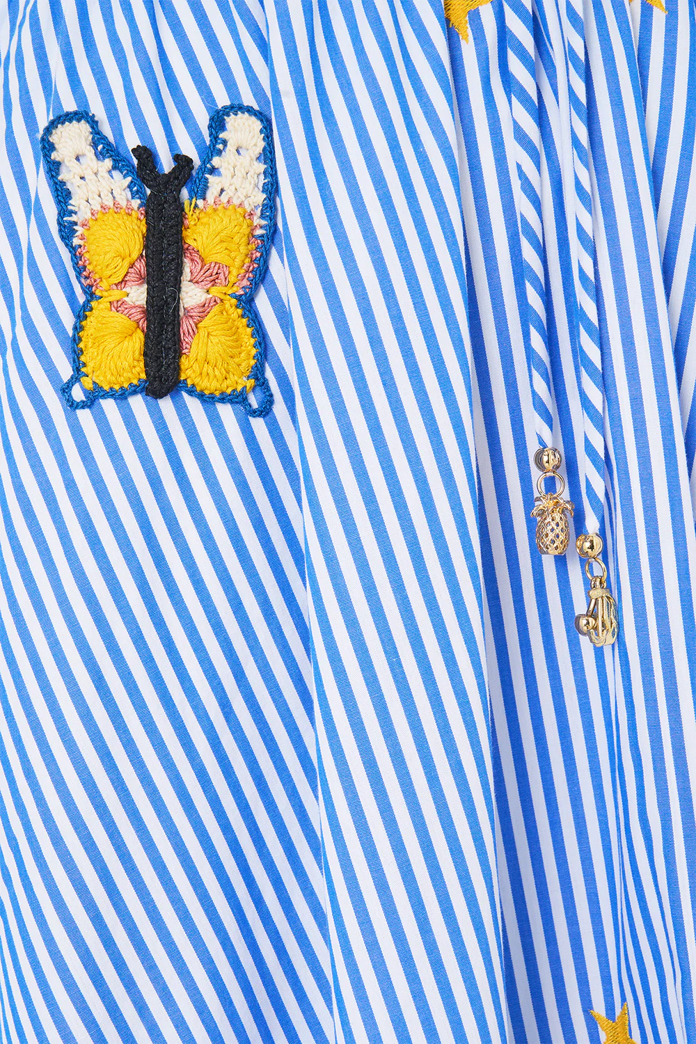 WAISTBAND DRESS WITH TIE DETAIL MAGIC OF THE MERCADO - Image 7