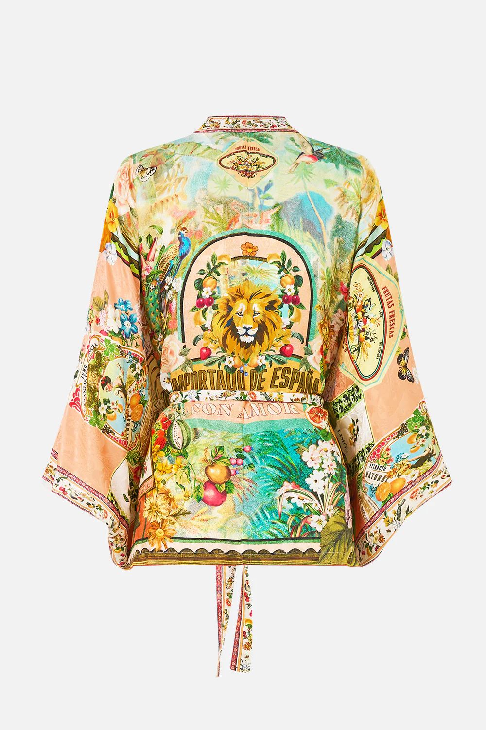 BUTTON THROUGH SCARF BLOUSE VA VA VINTAGE - Image 6